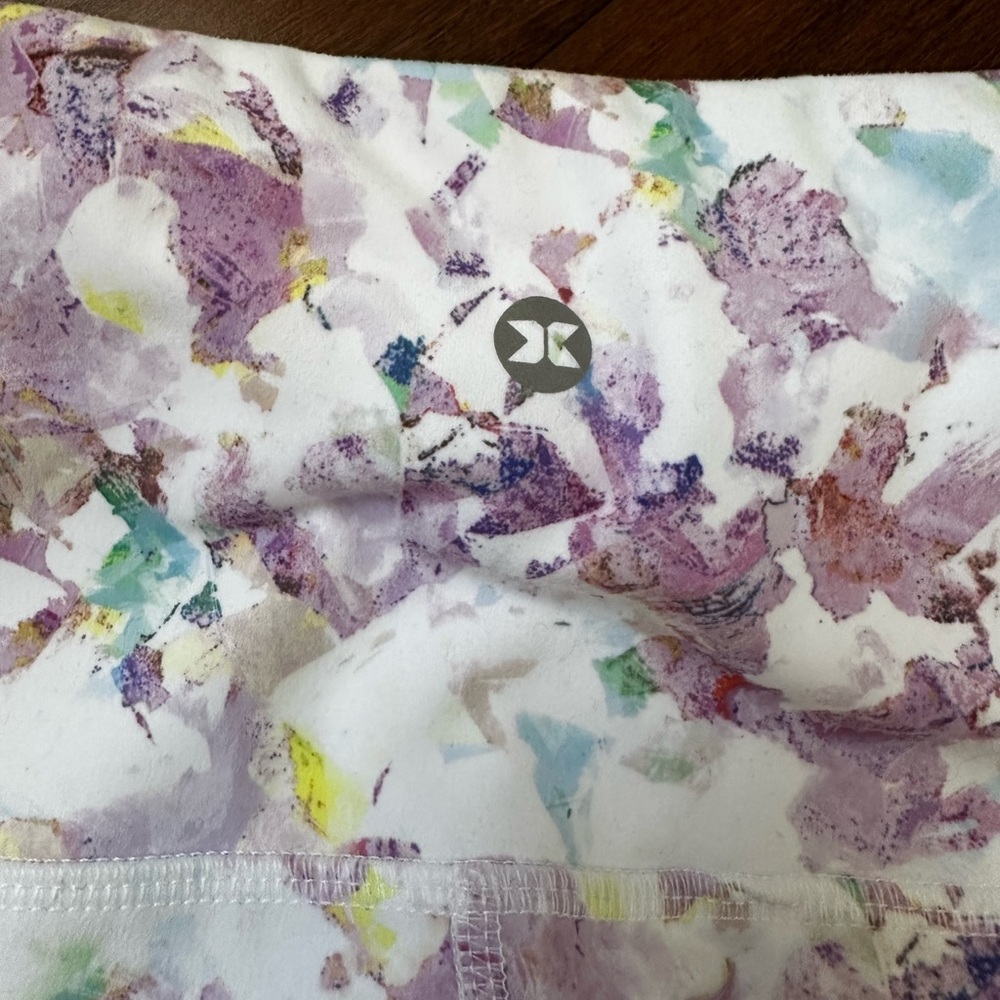 RBX Active High Waisted Mosaic Print Leggings with Pockets. - Picture 7 of 8